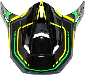 Pala Sobressalente para Capacete HUPI DH-3 Preto/Cinza
