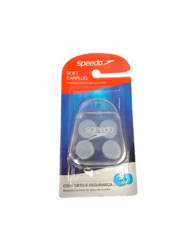 Protetor Ouvido Natação Soft Earplug Transparente