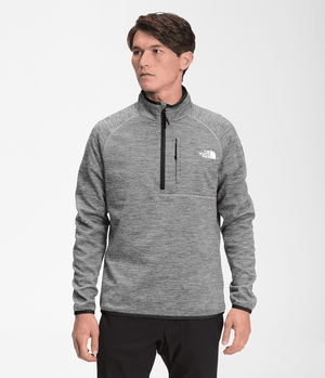 Pulover The North Face Canyonlands Zip Masculino Cinza