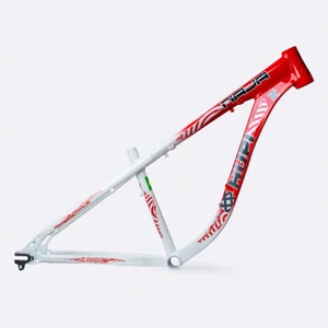 Quadro HUPI Naja V10 Branco e Vermelho Gancheira Horizontal