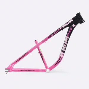 Quadro HUPI Naja V10 Rosa e Preto Gancheira Horizontal