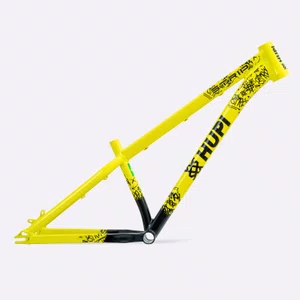 Quadro HUPI Strip Amarelo e Preto Horizontal