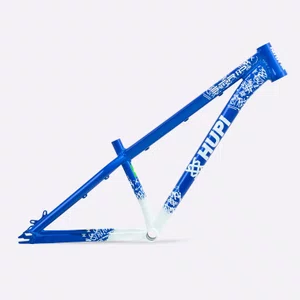 Quadro HUPI Strip Azul e Branco Horizontal