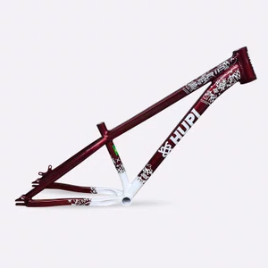 Quadro HUPI Strip Cereja e Branco Gancheira Horizontal