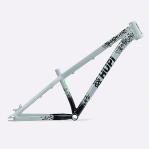 Quadro HUPI Strip Cinza e Preto Horizontal