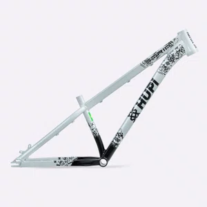 Quadro HUPI Strip Prata e Preto Horizontal