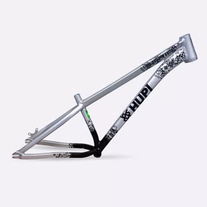 Quadro HUPI Strip Prata e Preto Gancheira Horizontal