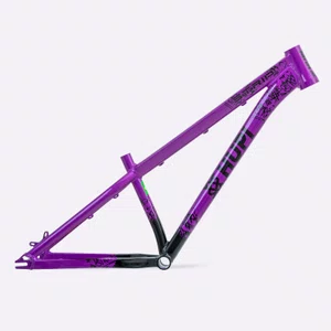 Quadro HUPI Strip Roxo e Preto Horizontal