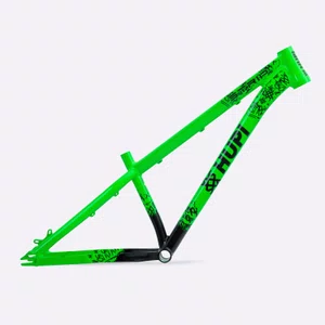 Quadro HUPI Strip Verde e Preto Horizontal