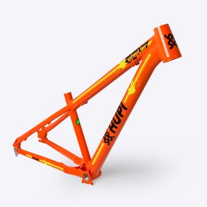 Quadro HUPI Whistler V6 Laranja com Gancheira Horizontal - HUPI