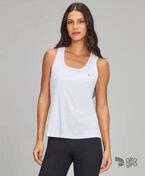 Regata Eterna Gola Redonda Branco