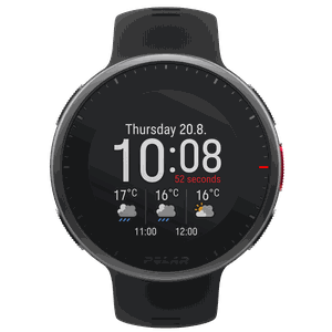Relogio Polar GPS Vantage V2 Preto M/G