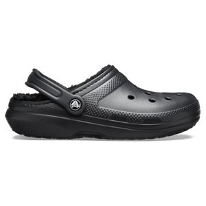 Sandália Crocs Classic Lined Clog Preto Unissex 