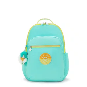 Mochila Kipling Seoul Turquesa