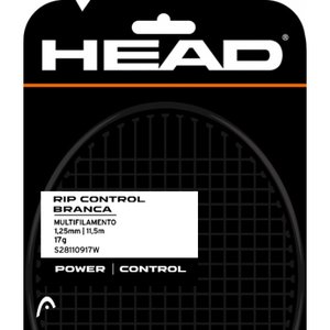 Set Corda para Raquete Tenis HEAD Rip Control Branco 17G