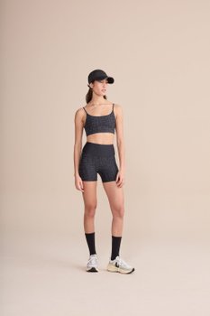 Bermuda Curta Live Fit Sense Pro Reflex Preto