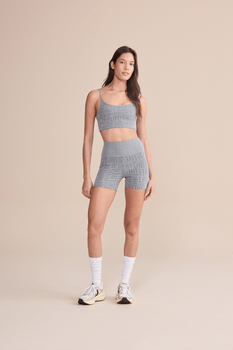 Bermuda Curta Fit Live Sense Pro Cinza Reflex