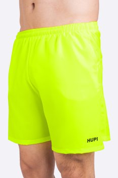 Shorts HUPI Pace Running Masculino Amarelo Neon Shorts HUPI Pace Running Masculino Amarelo Neon