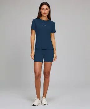T-Shirt Básica Refletivos Alto Giro Feminina Azul