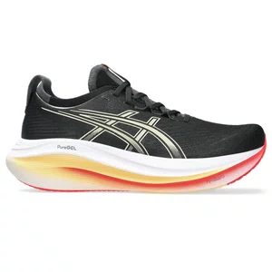 Tênis ASICS GEL-Nimbus 27 Masculino Preto/Laranja