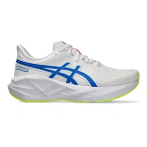 Tênis ASICS Novablast 5 ATC Feminino Branco/Azul