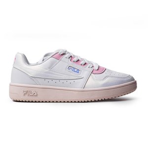 Tênis Fila ACD Classic Feminino Branco e Rosa Holografico Tênis Fila ACD Classic Feminino Branco e Rosa Holografico