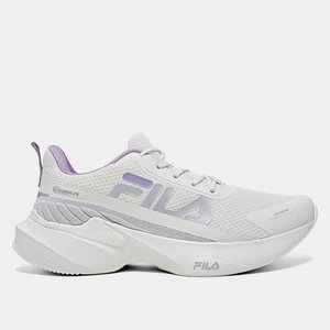 Tênis Fila Progress Lite Branco/Prata Feminino