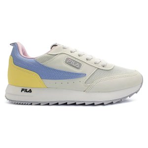 Tênis Fila Retro Flag Feminino Branco/Amarelo/Azul