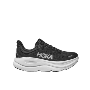 Tênis HOKA Bondi 9 Feminino Preto e Branco Tênis HOKA Bondi 9 Feminino Preto e Branco