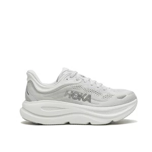 Tênis HOKA Bondi 9 Feminino Cinza e Branco
