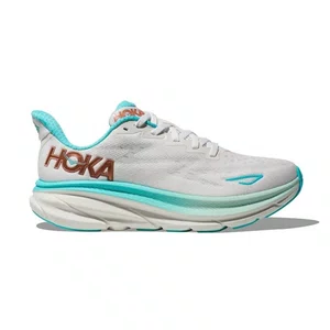 Tênis Hoka Clifton 9 Branco/Azul Feminino