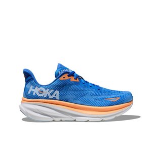Tênis Hoka Clifton 9 Azul/Laranja Masculino