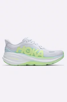 Tênis Hoka Clifton Pro Feminino Branco e Verde