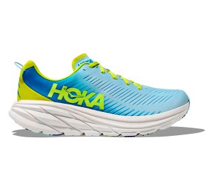 Tênis HOKA Rincon 3 Masculino Azul e Amarelo