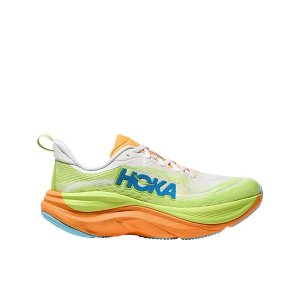 Tênis Hoka Skyflow Feminino Verde/Laranja Tênis Hoka Skyflow Feminino Verde/Laranja