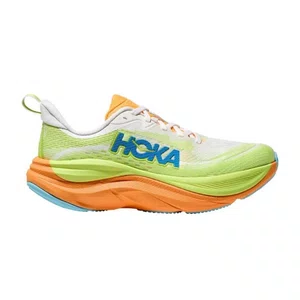 Tênis Hoka Skyflow Verde/Laranja Masculino