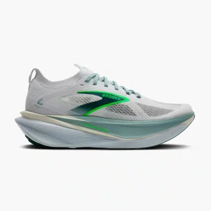 Tênis Brooks Hyperion Max 3 Masculino Branco e Verde