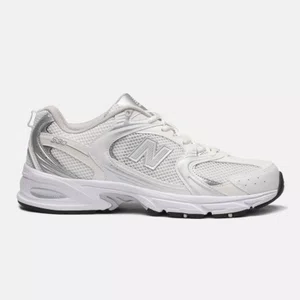 Tênis New Balance 530 Unisex Branco e Prata