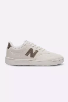Tênis New Balance BB80 Feminino Bege e Prata Velho