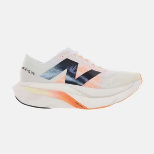 Tênis New Balance Fuelcell Supercomp Elite V4 Bege e Laranja Feminino
