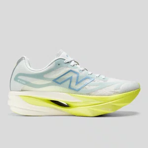 Tênis New Balance SuperComp Elite v6 Feminino Gelo e Verde Neon