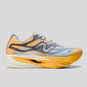 Tênis New Balance SuperComp Elite v6 Masculino Laranja Claro e Lilás