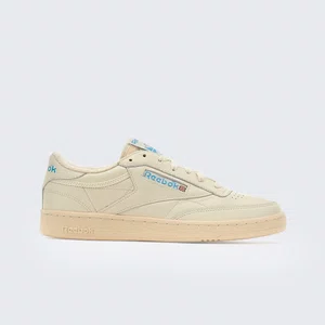 Tênis Reebok Club C 85 Vintage Feminino Bege/Azul