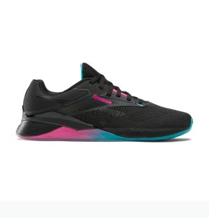 Tênis Reebok Nano X4 Feminino Preto Rosa Azul Tênis Reebok Nano X4 Feminino Preto Rosa Azul