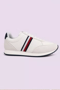 Tênis Tommy Hilfiger Leeds Runner Mix Branco