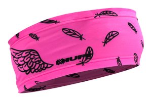Testeira HeadBand Asas Rosa HUPI