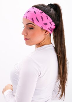 Testeira HeadBand Asas Rosa HUPI
