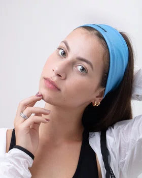 Testeira Headband Azul HUPI