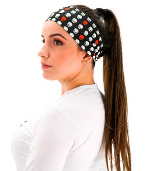 Testeira HeadBand Caveira HUPI