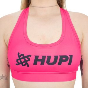 Top HUPI Feminino Burpee Rosa Neon Liso